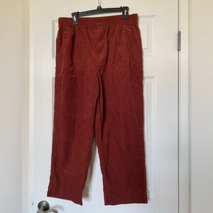 Madewell Huston pull on corduroy pants